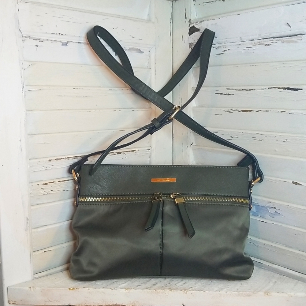 Olive Green Crossbody Bag